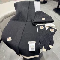 Cheap Moncler Hat and Scarf and Glove Set #1391475 Replica Wholesale [$56.00 USD] [ITEM#1391475] on Replica Moncler Hat and Scarf and Glove Set
