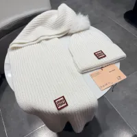 Cheap MIU MIU Hat and Scarf Set #1391476 Replica Wholesale [$64.00 USD] [ITEM#1391476] on Replica MIU MIU Hat and Scarf and Glove Set
