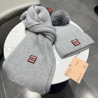Cheap MIU MIU Hat and Scarf Set #1391477 Replica Wholesale [$64.00 USD] [ITEM#1391477] on Replica MIU MIU Hat and Scarf and Glove Set