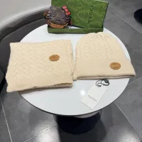 Cheap Gucci Hat and Scarf Set #1391500 Replica Wholesale [$64.00 USD] [ITEM#1391500] on Replica Gucci Hat and Scarf and Glove Set