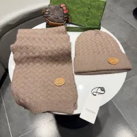 Cheap Gucci Hat and Scarf Set #1391501 Replica Wholesale [$64.00 USD] [ITEM#1391501] on Replica Gucci Hat and Scarf and Glove Set