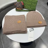 Cheap Gucci Hat and Scarf Set #1391501 Replica Wholesale [$64.00 USD] [ITEM#1391501] on Replica Gucci Hat and Scarf and Glove Set