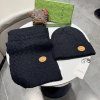 Cheap Gucci Hat and Scarf Set #1391502 Replica Wholesale [$64.00 USD] [ITEM#1391502] on Replica Gucci Hat and Scarf and Glove Set
