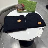 Cheap Gucci Hat and Scarf Set #1391502 Replica Wholesale [$64.00 USD] [ITEM#1391502] on Replica Gucci Hat and Scarf and Glove Set