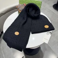 Cheap Gucci Hat and Scarf Set #1391502 Replica Wholesale [$64.00 USD] [ITEM#1391502] on Replica Gucci Hat and Scarf and Glove Set