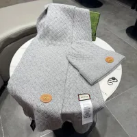 Cheap Gucci Hat and Scarf Set #1391503 Replica Wholesale [$64.00 USD] [ITEM#1391503] on Replica Gucci Hat and Scarf and Glove Set