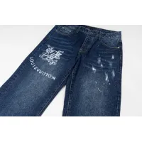 Cheap Louis Vuitton LV Jeans For Unisex #1391530 Replica Wholesale [$80.00 USD] [ITEM#1391530] on Replica Louis Vuitton LV Jeans