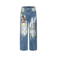Cheap Louis Vuitton LV Jeans For Unisex #1391534 Replica Wholesale [$80.00 USD] [ITEM#1391534] on Replica Louis Vuitton LV Jeans