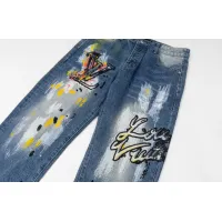 Cheap Louis Vuitton LV Jeans For Unisex #1391534 Replica Wholesale [$80.00 USD] [ITEM#1391534] on Replica Louis Vuitton LV Jeans