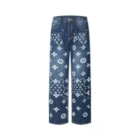 Cheap Louis Vuitton LV Jeans For Unisex #1391536 Replica Wholesale [$80.00 USD] [ITEM#1391536] on Replica Louis Vuitton LV Jeans