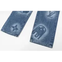 Cheap Louis Vuitton LV Jeans For Unisex #1391537 Replica Wholesale [$80.00 USD] [ITEM#1391537] on Replica Louis Vuitton LV Jeans