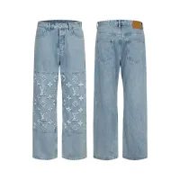 Cheap Louis Vuitton LV Jeans For Unisex #1391544 Replica Wholesale [$92.00 USD] [ITEM#1391544] on Replica Louis Vuitton LV Jeans