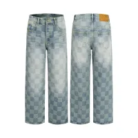 Cheap Louis Vuitton LV Jeans For Unisex #1391546 Replica Wholesale [$92.00 USD] [ITEM#1391546] on Replica Louis Vuitton LV Jeans