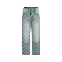Cheap Louis Vuitton LV Jeans For Unisex #1391546 Replica Wholesale [$92.00 USD] [ITEM#1391546] on Replica Louis Vuitton LV Jeans