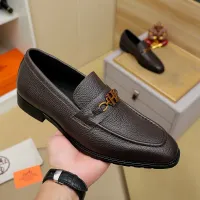 Cheap Hermes Leather Shoes For Men #1391575 Replica Wholesale [$85.00 USD] [ITEM#1391575] on Replica Hermes Leather Shoes