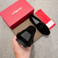 Cheap Salvatore Ferragamo Leather Shoes For Men #1391603 Replica Wholesale [$82.00 USD] [ITEM#1391603] on Replica Salvatore Ferragamo Leather Shoes