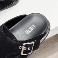 Cheap Christian Dior Slippers For Men #1391640 Replica Wholesale [$72.00 USD] [ITEM#1391640] on Replica Christian Dior Slippers
