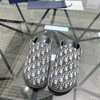 Cheap Christian Dior Slippers For Men #1391642 Replica Wholesale [$68.00 USD] [ITEM#1391642] on Replica Christian Dior Slippers