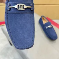 Cheap Salvatore Ferragamo Leather Shoes For Men #1391716 Replica Wholesale [$96.00 USD] [ITEM#1391716] on Replica Salvatore Ferragamo Leather Shoes