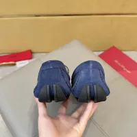 Cheap Salvatore Ferragamo Leather Shoes For Men #1391716 Replica Wholesale [$96.00 USD] [ITEM#1391716] on Replica Salvatore Ferragamo Leather Shoes