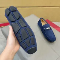 Cheap Salvatore Ferragamo Leather Shoes For Men #1391716 Replica Wholesale [$96.00 USD] [ITEM#1391716] on Replica Salvatore Ferragamo Leather Shoes