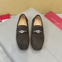 Cheap Salvatore Ferragamo Leather Shoes For Men #1391717 Replica Wholesale [$96.00 USD] [ITEM#1391717] on Replica Salvatore Ferragamo Leather Shoes