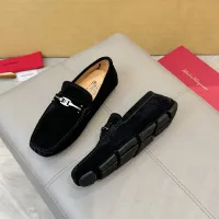 Cheap Salvatore Ferragamo Leather Shoes For Men #1391718 Replica Wholesale [$96.00 USD] [ITEM#1391718] on Replica Salvatore Ferragamo Leather Shoes