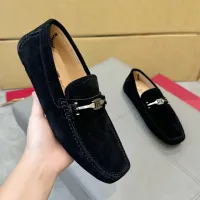Cheap Salvatore Ferragamo Leather Shoes For Men #1391718 Replica Wholesale [$96.00 USD] [ITEM#1391718] on Replica Salvatore Ferragamo Leather Shoes