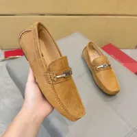 Cheap Salvatore Ferragamo Leather Shoes For Men #1391720 Replica Wholesale [$96.00 USD] [ITEM#1391720] on Replica Salvatore Ferragamo Leather Shoes