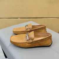 Cheap Salvatore Ferragamo Leather Shoes For Men #1391720 Replica Wholesale [$96.00 USD] [ITEM#1391720] on Replica Salvatore Ferragamo Leather Shoes