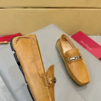 Cheap Salvatore Ferragamo Leather Shoes For Men #1391720 Replica Wholesale [$96.00 USD] [ITEM#1391720] on Replica Salvatore Ferragamo Leather Shoes