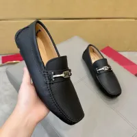 Cheap Salvatore Ferragamo Leather Shoes For Men #1391725 Replica Wholesale [$96.00 USD] [ITEM#1391725] on Replica Salvatore Ferragamo Leather Shoes