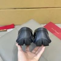 Cheap Salvatore Ferragamo Leather Shoes For Men #1391727 Replica Wholesale [$96.00 USD] [ITEM#1391727] on Replica Salvatore Ferragamo Leather Shoes