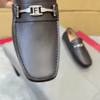Cheap Salvatore Ferragamo Leather Shoes For Men #1391729 Replica Wholesale [$96.00 USD] [ITEM#1391729] on Replica Salvatore Ferragamo Leather Shoes