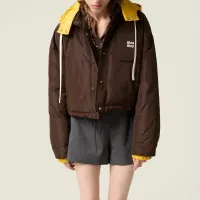 Cheap MIU MIU Jackets Long Sleeved For Women #1391731 Replica Wholesale [$122.00 USD] [ITEM#1391731] on Replica MIU MIU Jackets