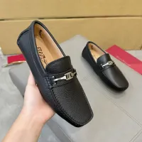 Cheap Salvatore Ferragamo Leather Shoes For Men #1391733 Replica Wholesale [$96.00 USD] [ITEM#1391733] on Replica Salvatore Ferragamo Leather Shoes