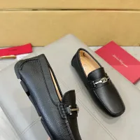 Cheap Salvatore Ferragamo Leather Shoes For Men #1391733 Replica Wholesale [$96.00 USD] [ITEM#1391733] on Replica Salvatore Ferragamo Leather Shoes