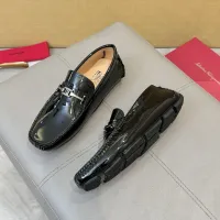 Cheap Salvatore Ferragamo Leather Shoes For Men #1391734 Replica Wholesale [$96.00 USD] [ITEM#1391734] on Replica Salvatore Ferragamo Leather Shoes
