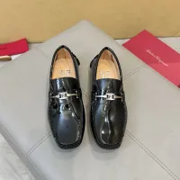 Cheap Salvatore Ferragamo Leather Shoes For Men #1391734 Replica Wholesale [$96.00 USD] [ITEM#1391734] on Replica Salvatore Ferragamo Leather Shoes