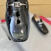 Cheap Salvatore Ferragamo Leather Shoes For Men #1391734 Replica Wholesale [$96.00 USD] [ITEM#1391734] on Replica Salvatore Ferragamo Leather Shoes