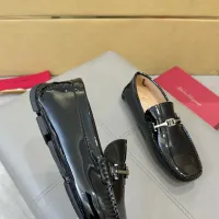 Cheap Salvatore Ferragamo Leather Shoes For Men #1391734 Replica Wholesale [$96.00 USD] [ITEM#1391734] on Replica Salvatore Ferragamo Leather Shoes