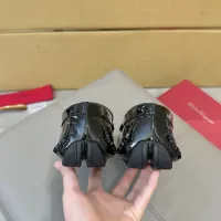 Cheap Salvatore Ferragamo Leather Shoes For Men #1391734 Replica Wholesale [$96.00 USD] [ITEM#1391734] on Replica Salvatore Ferragamo Leather Shoes