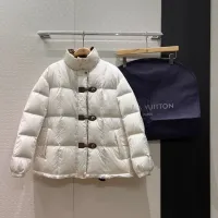 Cheap Louis Vuitton LV Down Feather Coat Long Sleeved For Women #1391735 Replica Wholesale [$246.28 USD] [ITEM#1391735] on Replica Louis Vuitton LV Down Feather Coat