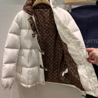 Cheap Louis Vuitton LV Down Feather Coat Long Sleeved For Women #1391735 Replica Wholesale [$246.28 USD] [ITEM#1391735] on Replica Louis Vuitton LV Down Feather Coat