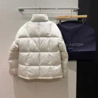 Cheap Louis Vuitton LV Down Feather Coat Long Sleeved For Women #1391735 Replica Wholesale [$246.28 USD] [ITEM#1391735] on Replica Louis Vuitton LV Down Feather Coat