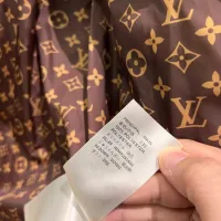 Cheap Louis Vuitton LV Down Feather Coat Long Sleeved For Women #1391736 Replica Wholesale [$246.28 USD] [ITEM#1391736] on Replica Louis Vuitton LV Down Feather Coat