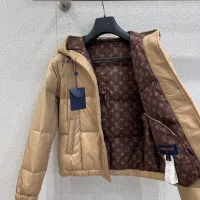 Cheap Louis Vuitton LV Down Feather Coat Long Sleeved For Women #1391738 Replica Wholesale [$180.00 USD] [ITEM#1391738] on Replica Louis Vuitton LV Down Feather Coat
