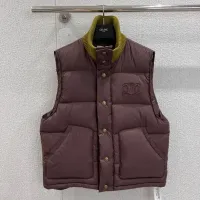 Cheap Celine Down Feather Coat Sleeveless For Women #1391744 Replica Wholesale [$140.00 USD] [ITEM#1391744] on Replica Celine Down Feather Coat