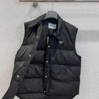 Cheap Prada Down Feather Coat Sleeveless For Women #1391746 Replica Wholesale [$132.00 USD] [ITEM#1391746] on Replica Prada Down Feather Coat