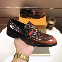 Cheap Louis Vuitton LV Oxfords Shoes For Men #1391753 Replica Wholesale [$88.00 USD] [ITEM#1391753] on Replica Louis Vuitton LV Oxfords Shoes